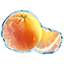 Hot Fruits On Ice Orange