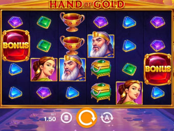 Hand Of Gold Symbols
