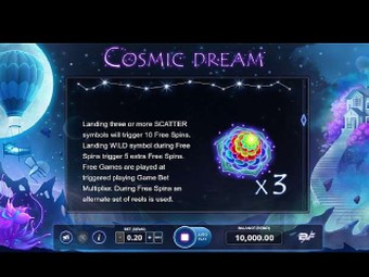 Бонусы Cosmic Dream