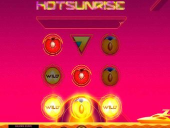 Символы Hot Sunrise